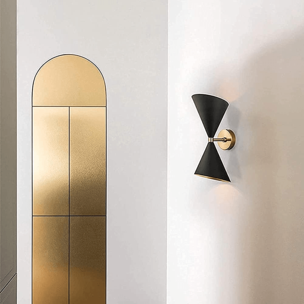 ไฟกิ่งภายใน DEEPWOOD รุ่น SHROUD สีดำ/ทอง 2 หัว